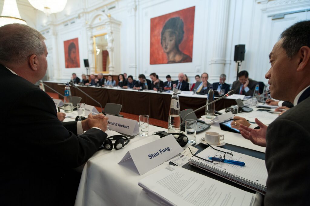 CFOs Admit Most AI Spending Shows No Measurable Return Yet Business executives meeting in a boardroom